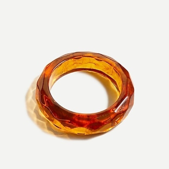 J. Crew Jewelry - NWT, JCrew Faceted Resin Bracelet in Tortoi…